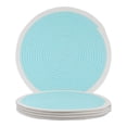 thumbnail image 1 of Unique Bargains Farmhouse Set of 4 Rattan Placemats for Dining Table Decor Light Blue, 1 of 5