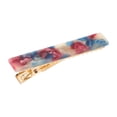 thumbnail image 1 of Unique Bargains Fashion Duckbill Hairpin Hairdo Clip 1 Pc Rose Red Beige, 1 of 5