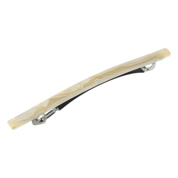 Unique Bargains Fashion Hair Clip Hairdo Clip 1 Pc Beige Yellow