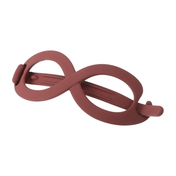 Unique Bargains Women Fashion Hairpin Hairdo Clips 1 Pc Wine Red