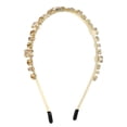 thumbnail image 1 of Unique Bargains Fashion Rhinestone Thin Head Bands Champagne, 1 of 7