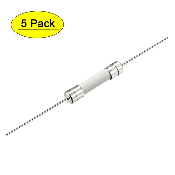 Unique Bargains Fast Blow Fuse Wire Ceramic Fuses 6mm x 32mm 250V F25A, 5Pcs