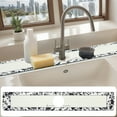 thumbnail image 1 of Unique Bargains Faucet Mat Versatile Kitchen Sink Mat for Home Beige 23.6*3.9 in, 1 of 6