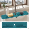 thumbnail image 1 of Unique Bargains Faucet Mat for Kitchen Sink Splash Guard Sink Area Mat Green, 1 of 6