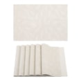 thumbnail image 1 of Unique Bargains Faux Leather Placemats for Kitchen Home Beige 17.7"x11.8", 1 of 6