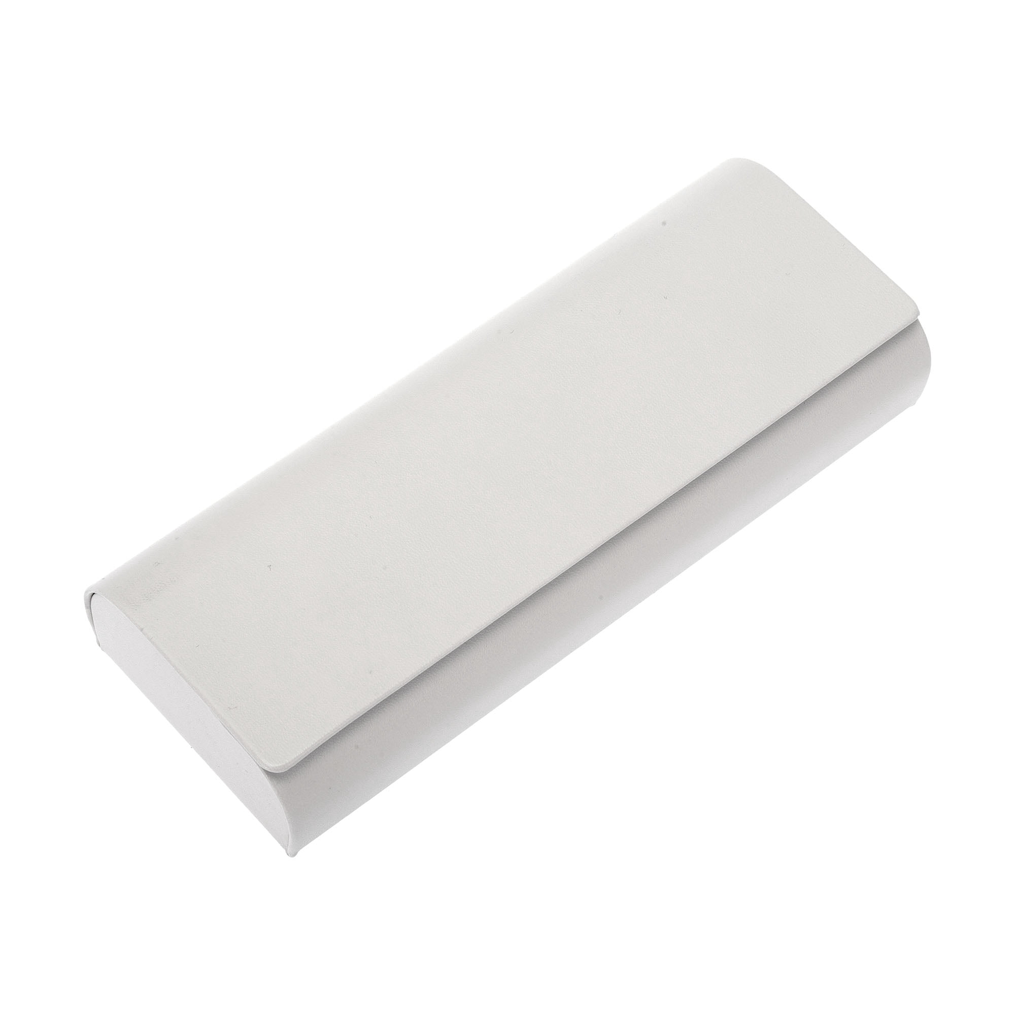 Unique Bargains Faux Leather Portable Eyeglasses Case 6.1"x2.4"x1.22" Light Gray