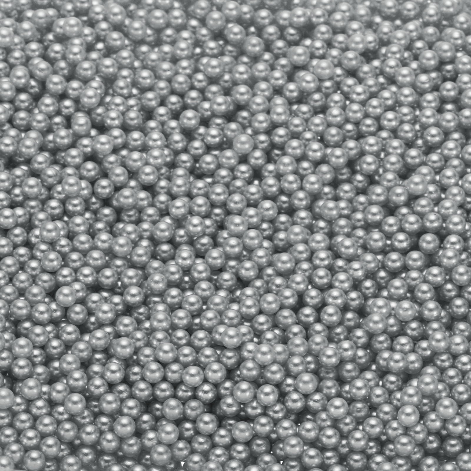 Unique Bargains Faux Pearl for Crafting No Hole Pearls for Vase Filler Silver Gray 5000Pcs