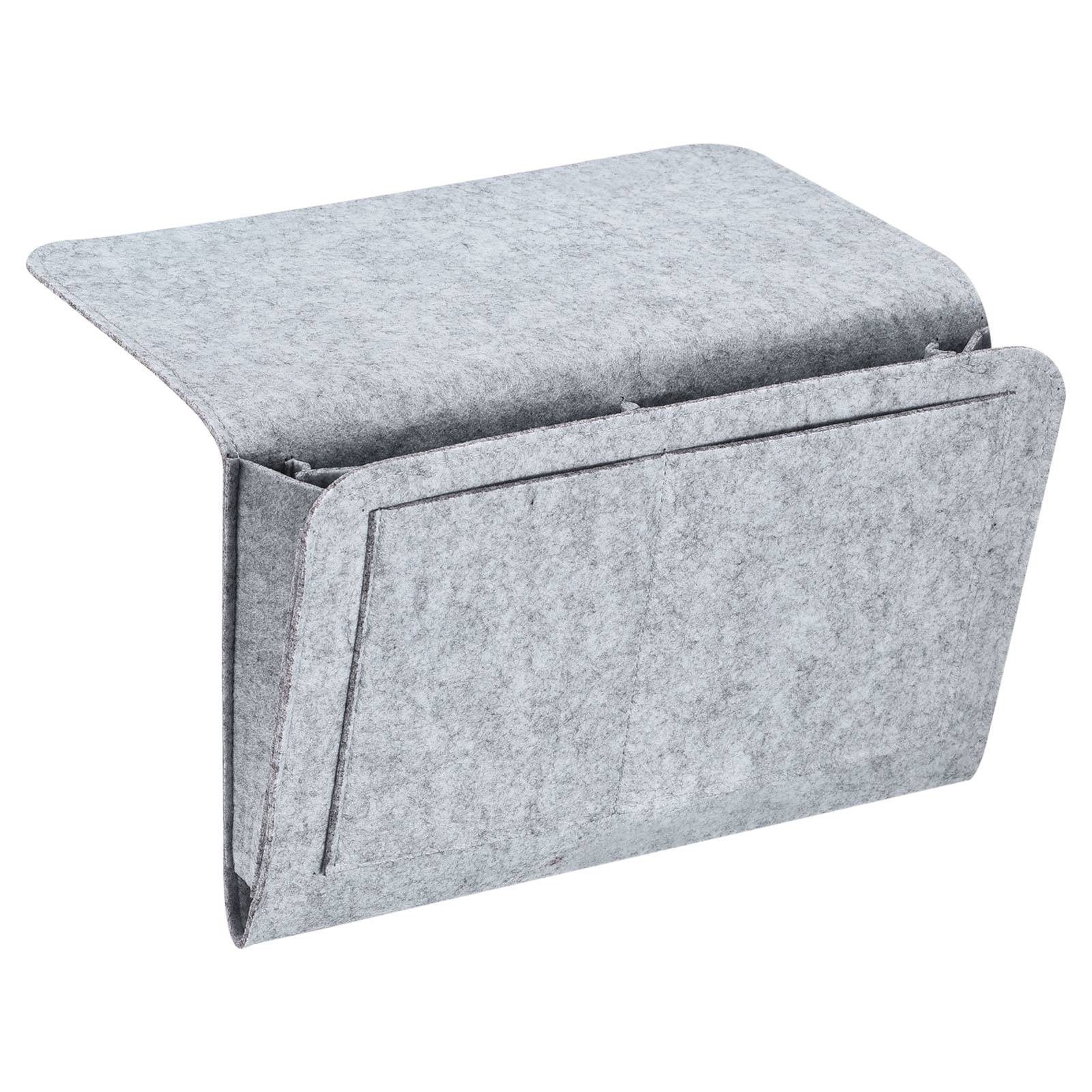 Unique Bargains Felt Bedside Organizer Hanging Caddy Light Grey 12.60" x 8.66" x 3.94"