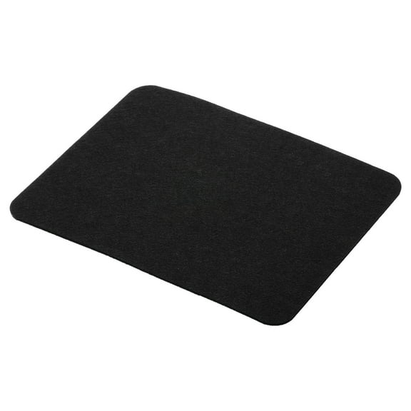 Unique Bargains Felt Dual Side Desk Pad Writing Mat for Office Home Black 23.5x20