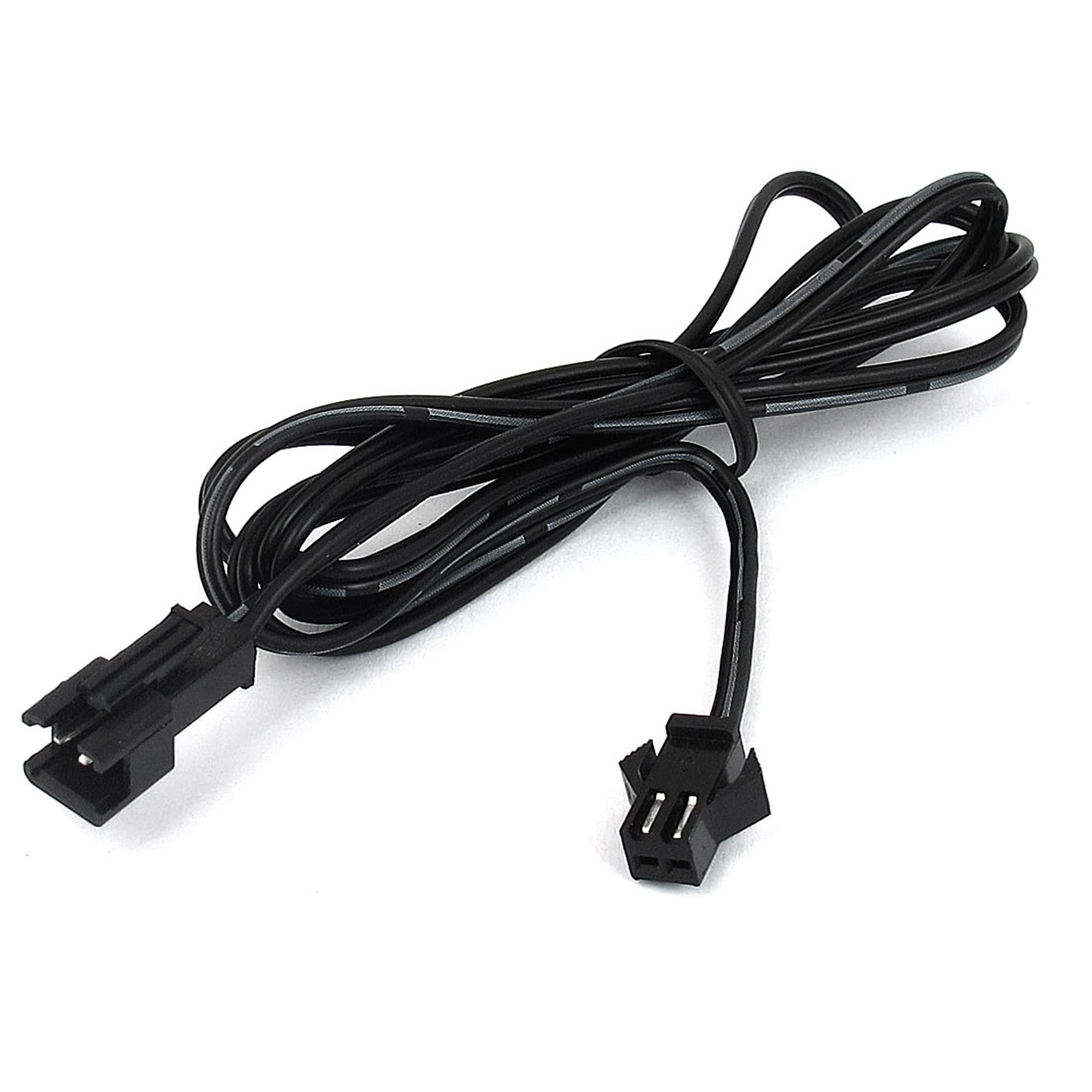 Unique Bargains Female to Male 2 Terminal Plug Connector EL Wire