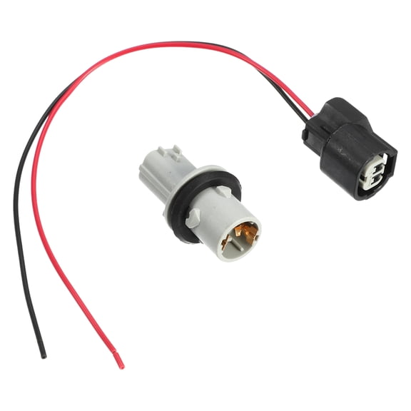 Unique Bargains Fender Turn Signal Socket with Wire Harness Turn Signal Lamp Socket for Honda CRV 2015-2016 Plastic Gray