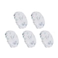 thumbnail image 1 of Unique Bargains Fish Single Layer Shower Cap 5 Pcs White Fish, 1 of 5