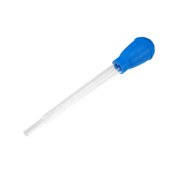 Unique Bargains Fish Tank Coral Feeder Tool Sand Gravel Cleaner Blue 11.4" Length