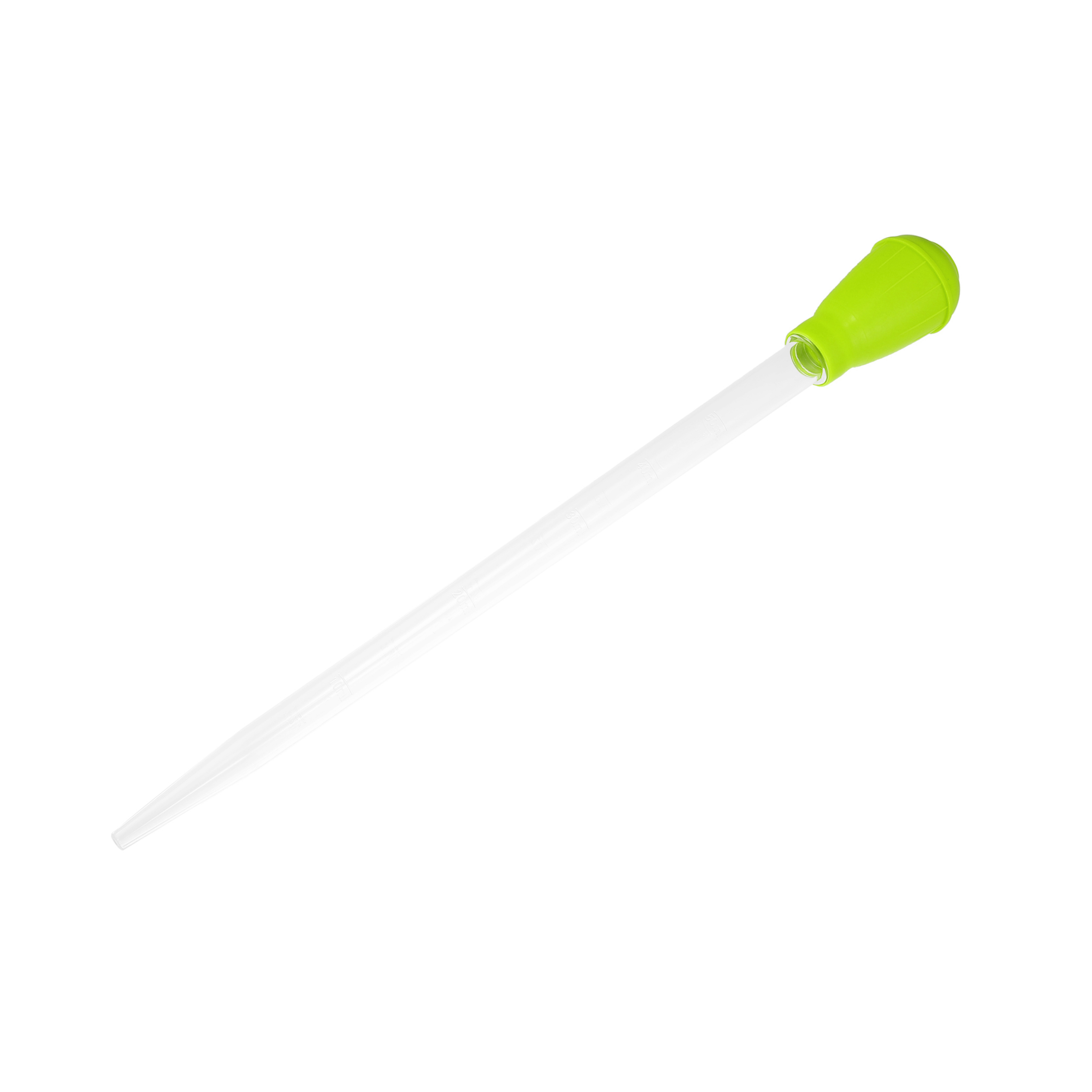 Unique Bargains Fish Tank Coral Feeder Tool Sand Gravel Cleaner Green 17.7" Length