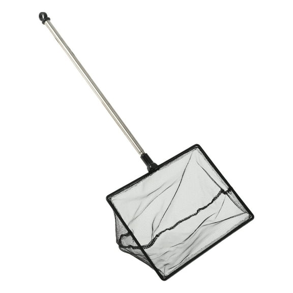 Unique Bargains Fish Tank Net Fine Mesh Aquarium Fish Net Long Handle Fish Net for Aquarium 6 in