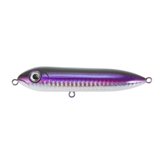 Unique Bargains Fishing Lures Catfish Rattling Line Float Lures Topwater Bass Lures Lifelike Bass Fishing Lures for Santee Rig Fishing Silver Tone, Purple
