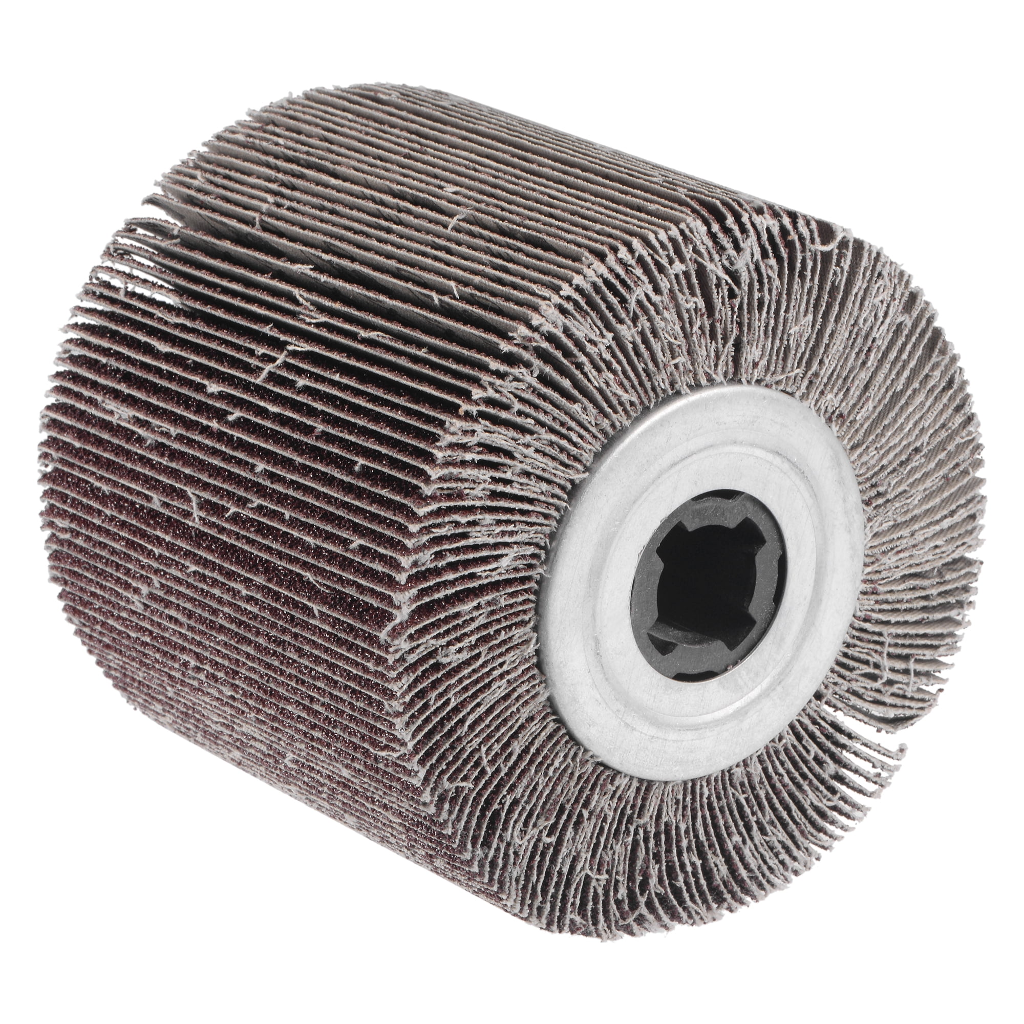 Unique Bargains Flap Wheel Abrasive Cloth Polishing Sanding Wheel 60 Grit