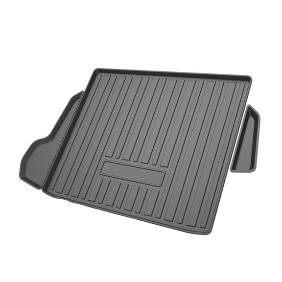 Unique Bargains Flat Face Cargo Liner Rear Trunk Mat Trunk Cargo Luggage Boot Tray Mat Vertical Stripes Pattern for Toyota Prius 2023-2024 Anti-Slip