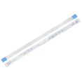 thumbnail image 1 of Unique Bargains Flexible Flat Cable, 12 Pins 0.5mm Pitch 150mm FPC FFC Ribbon Cable 10 Pack(A Type, 1 of 4