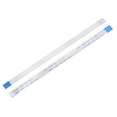 thumbnail image 1 of Unique Bargains Flexible Flat Cable, 14 Pins 0.5mm Pitch 150mm FPC FFC Ribbon Cable 5 Pack(B Type), 1 of 4