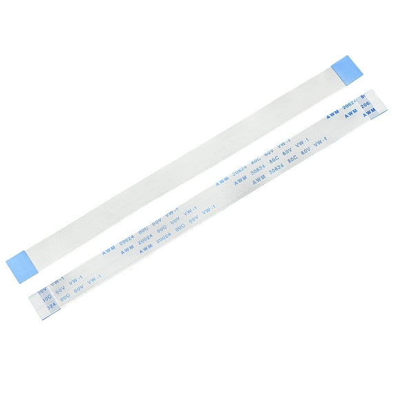 Unique Bargains Flexible Flat Cable, 20 Pins 0.5mm Pitch 150mm FPC FFC Ribbon Cable 5 Pack(A Type)