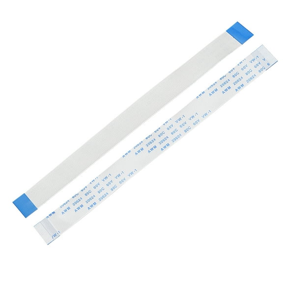 Unique Bargains Flexible Flat Cable, 24 Pin 0.5mm Pitch 150mm FPC FFC Ribbon Cable 20 Pack(A Type)