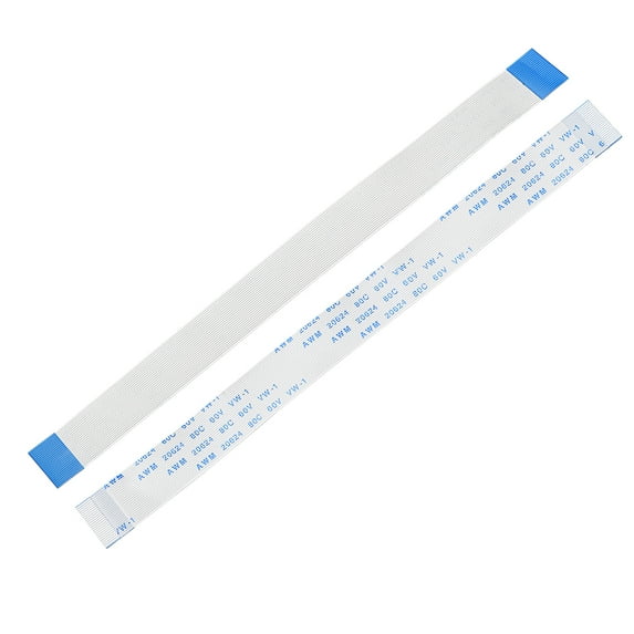 Unique Bargains Flexible Flat Cable, 24 Pins 0.5mm Pitch 150mm FPC FFC Ribbon Cable 5 Pack(A Type)