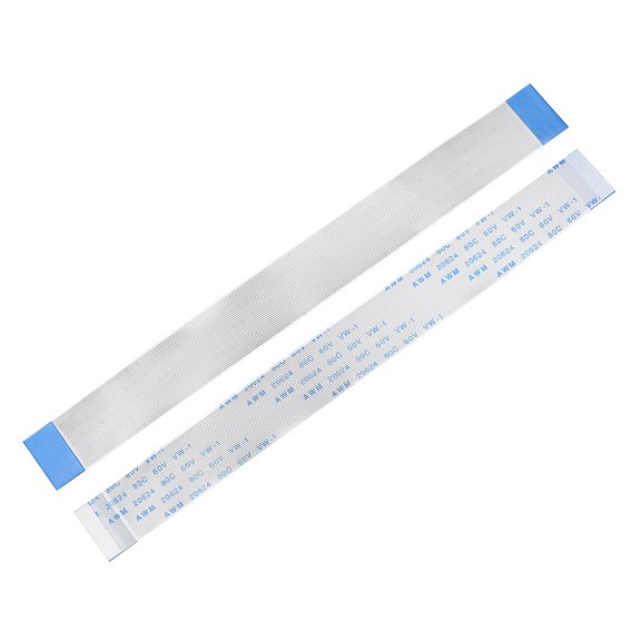 Uxcell Flexible Flat Cable, 30 Pin 0.5mm Pitch 150mm FPC FFC Ribbon Cable 20 Pack(A Type)