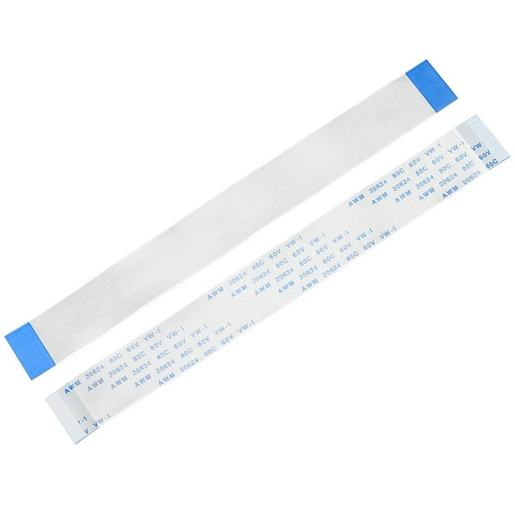 Unique Bargains Flexible Flat Cable, 33 Pins 0.5mm Pitch 150mm FPC FFC Flexible Ribbon Cable 10Pcs (A Type)