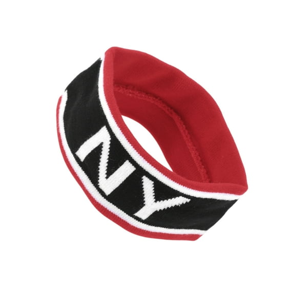 Unique Bargains Flexible Headband Elastic Headband for Sport Black Red White 1 Pc