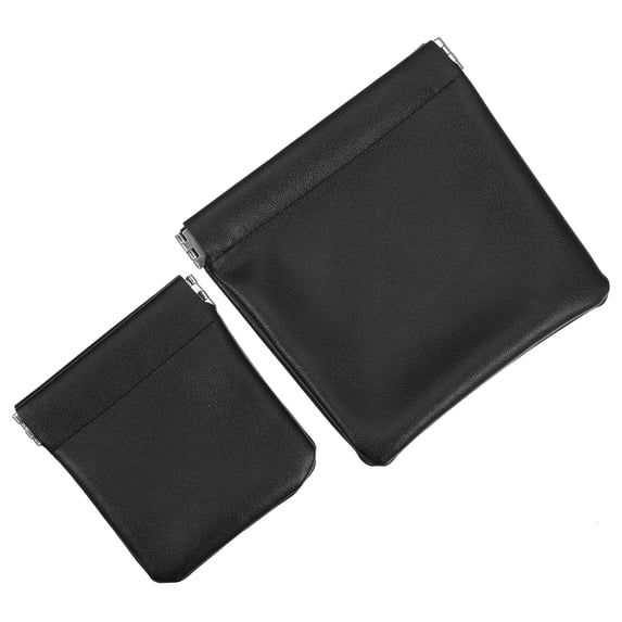 Unique Bargains Floral Makeup Bag Zipper Flower Cosmetic Pouch Black
