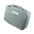 thumbnail image 1 of Unique Bargains Floral Makeup Bag Zipper Flower Cosmetic Pouch Gray, 1 of 6