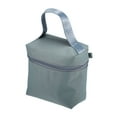 thumbnail image 1 of Unique Bargains Floral Makeup Bag Zipper Flower Cosmetic Pouch Gray, 1 of 7