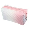thumbnail image 1 of Unique Bargains Floral Makeup Bag Zipper Flower Cosmetic Pouch Pink, 1 of 7