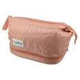 thumbnail image 1 of Unique Bargains Floral Makeup Bag Zipper Flower Cosmetic Pouch Pink, 1 of 7