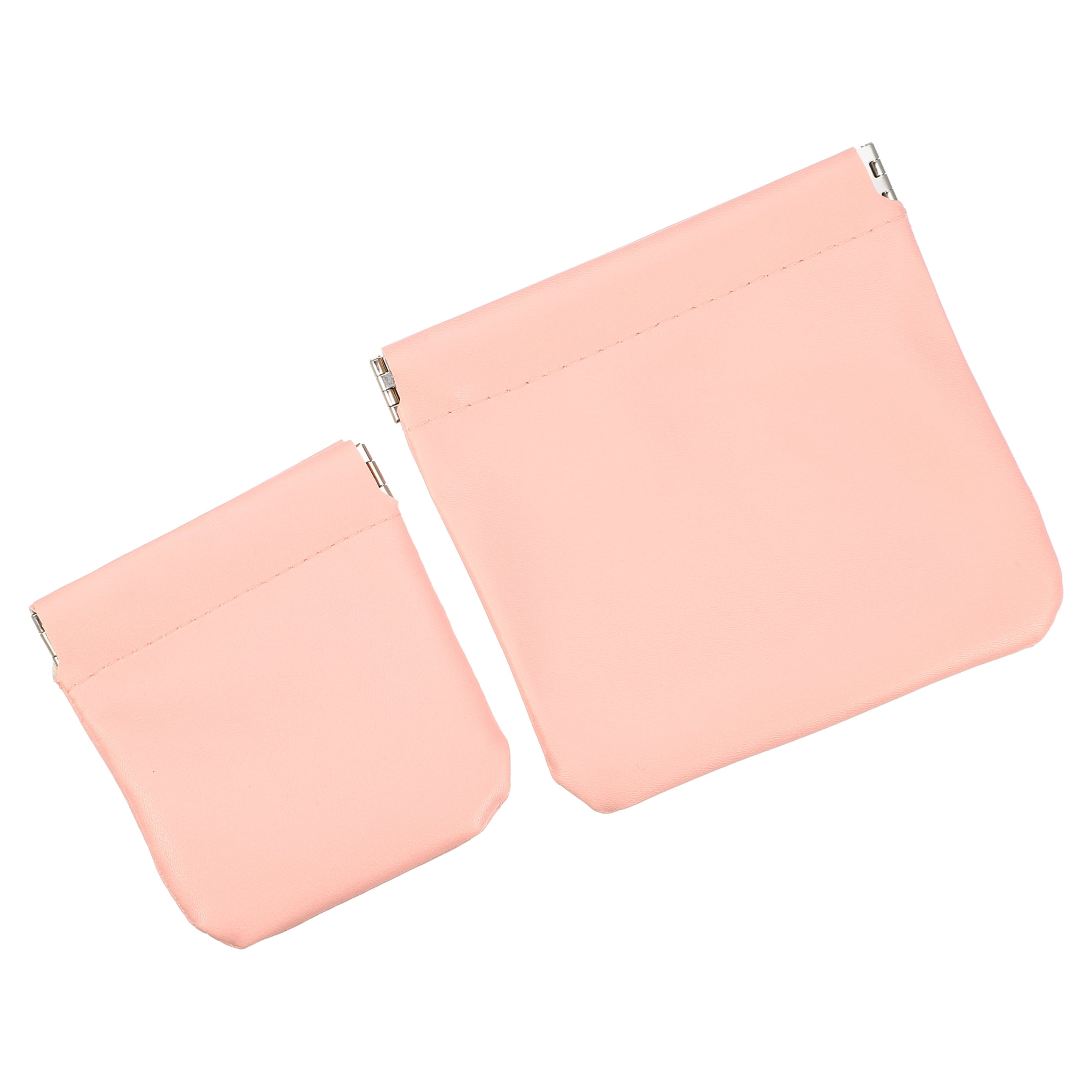 Unique Bargains Floral Makeup Bag Zipper Flower Cosmetic Pouch Pink