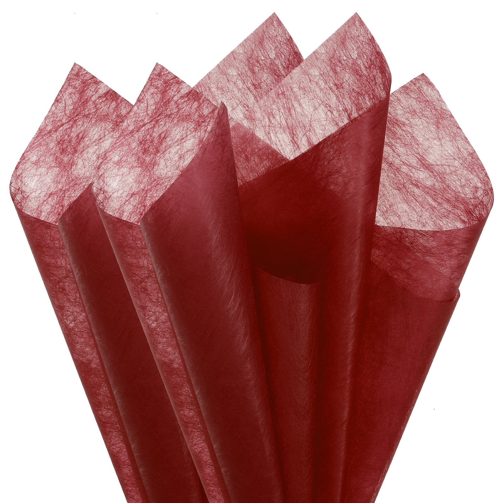 Unique Bargains Flower Non-Woven Waterproof Florist Floral Bouquet Wrap Paper  Red