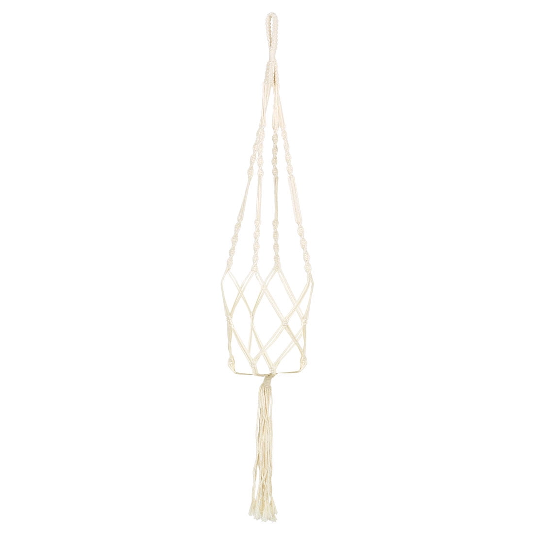 Unique Bargains Flower Pot Holder DIY Hanging Rope 39.4” Handmade
