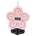 thumbnail image 1 of Unique Bargains Flower-Shaped Hanging Hand Towels Pink 1pc, 1 of 6