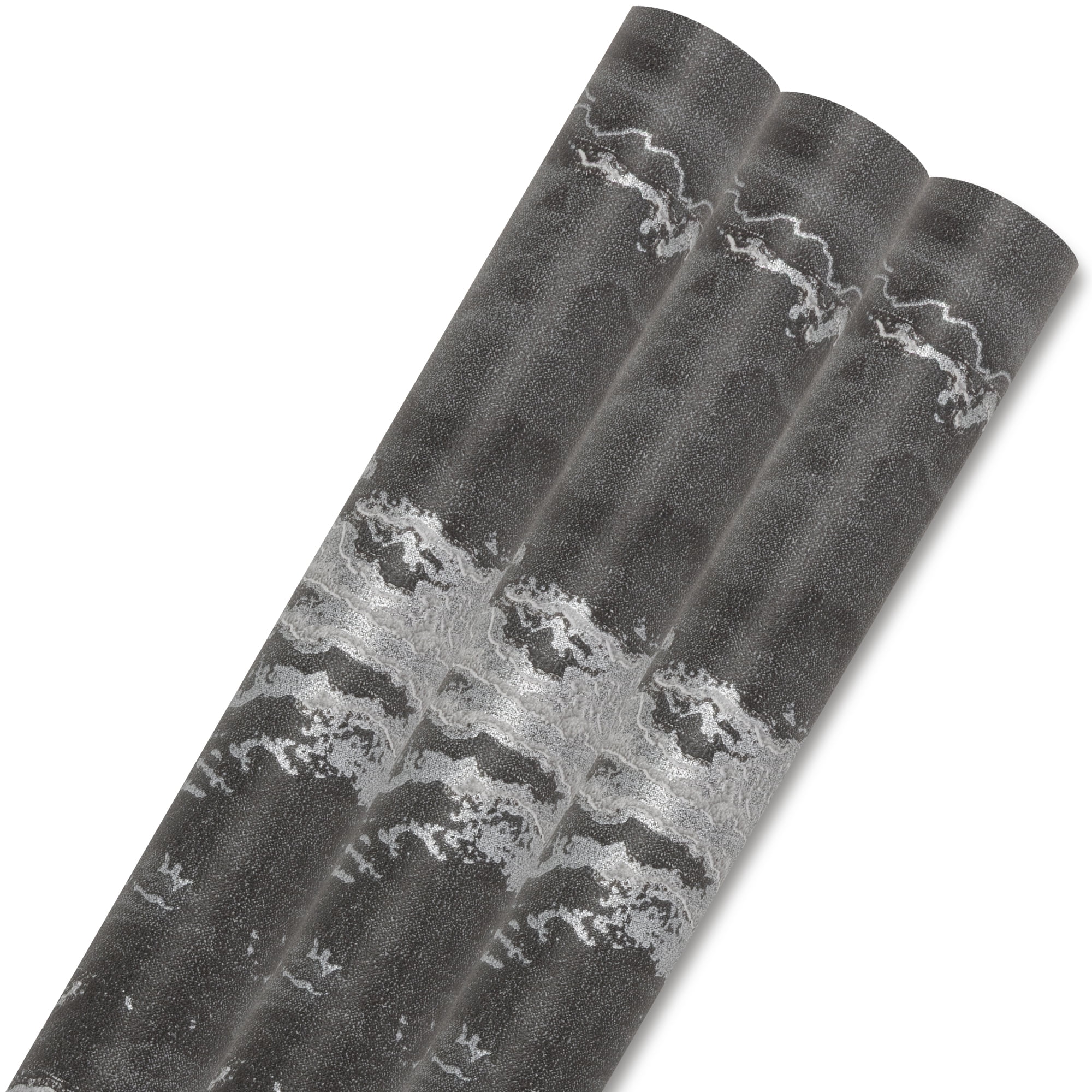 Unique Bargains Flowing Cloud Pattern Gift Wrapping Paper for Occasions Black 27.6"x 19.7"