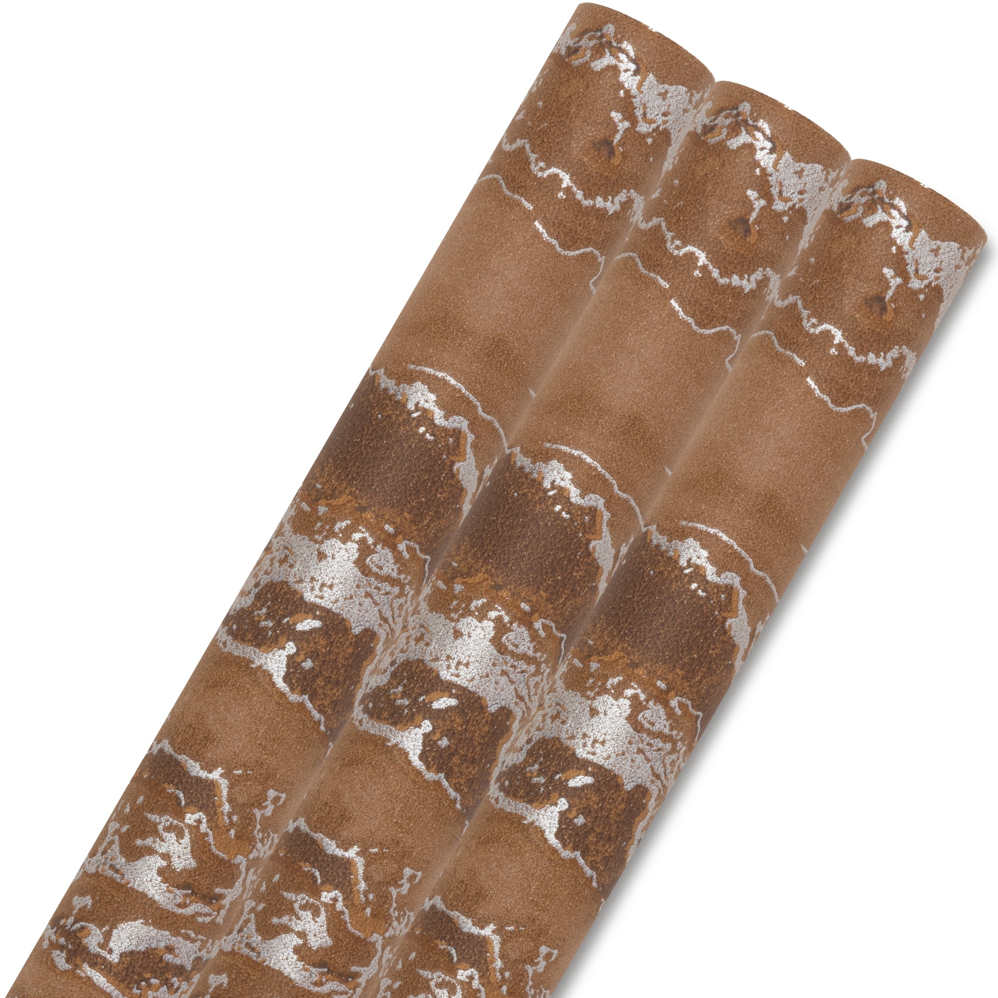 Unique Bargains Flowing Cloud Pattern Gift Wrapping Paper for Occasions Brown 27.6"x 19.7"