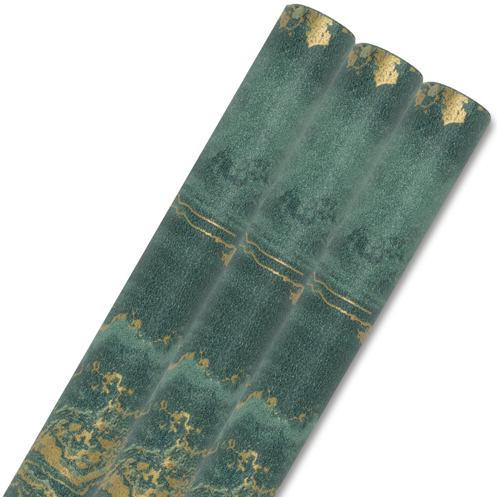 Unique Bargains Flowing Cloud Pattern Gift Wrapping Paper for Occasions Green 27.6"x 19.7"