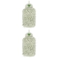 thumbnail image 1 of Unique Bargains Fluffy Chenille Hanging Hand Towel Absorbent Towel Green 10" x 4", 1 of 7