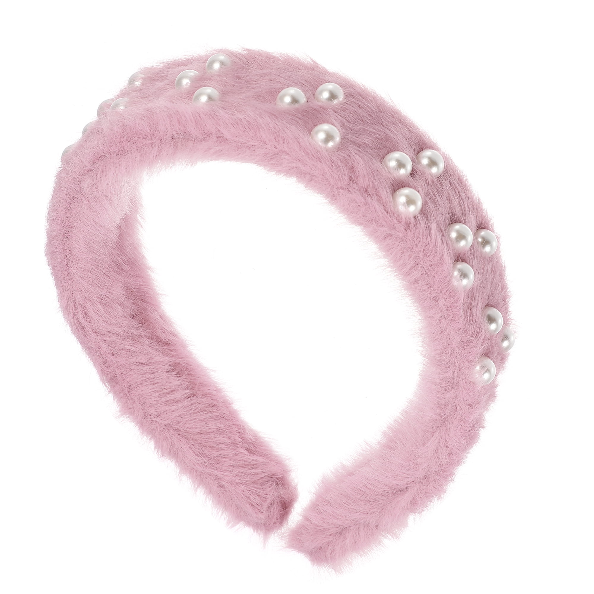 NEW Genuine fur hair band in pink color Pink Fox Fur Headband-100% Real Fur Accessories-Haute Acorn main image 2