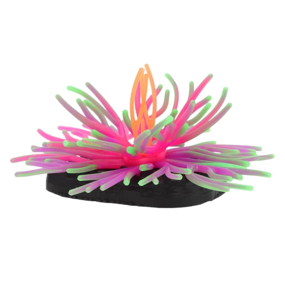 Unique Bargains Fluorescent Aquarium Coral Vibrant Glowing Effect Fish Tank Decorations Artificial Tank Accessories Green
