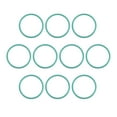 thumbnail image 1 of Unique Bargains Fluorine Rubber O Rings, 12mm OD, 10mm Inner Diameter, 1mm Width, Seal Gasket Green 10Pcs, 1 of 3