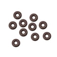thumbnail image 1 of Unique Bargains Fluorine Rubber O Rings 5mm OD, 1.2mm Inner Diameter, 1.9mm Width, Seal Gasket Brown 10Pcs, 1 of 3