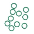 thumbnail image 1 of Unique Bargains Fluorine Rubber O Rings 9.5mm OD, 6.5mm Inner Diameter, 1.5mm Width, Seal Gasket Green 10Pcs, 1 of 3