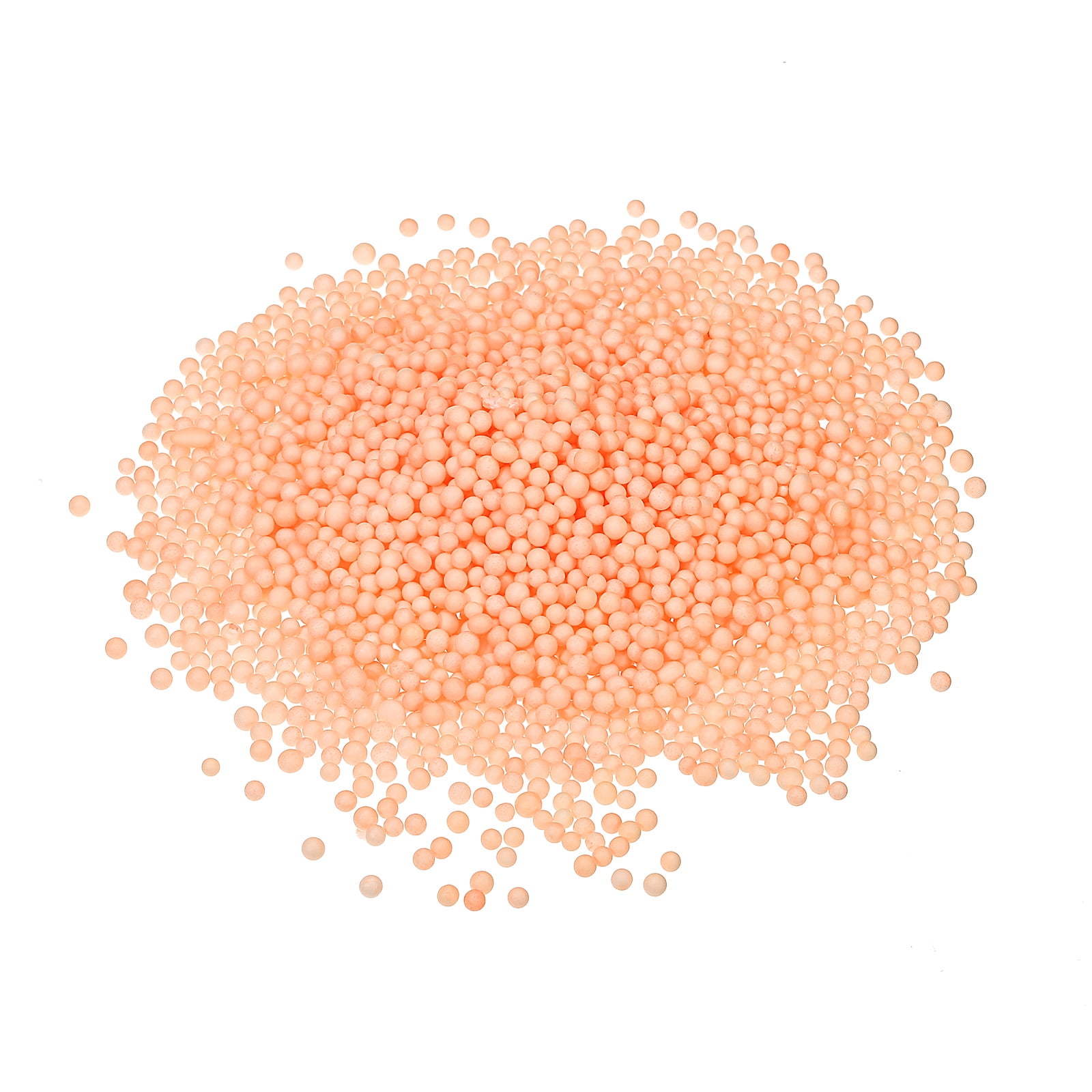 Unique Bargains Foam Beads Foam Balls for Wedding and Party Orange 4-6mm