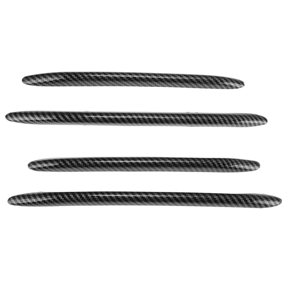 Unique Bargains Fog Light Cover Trim for Mercedes-Benz C-Class W206 for AMG Line/S206 T-model for AMG Line (only for AMG Line) Fog Lamp Frame Cover Carbon Fiber Black 4 Pcs